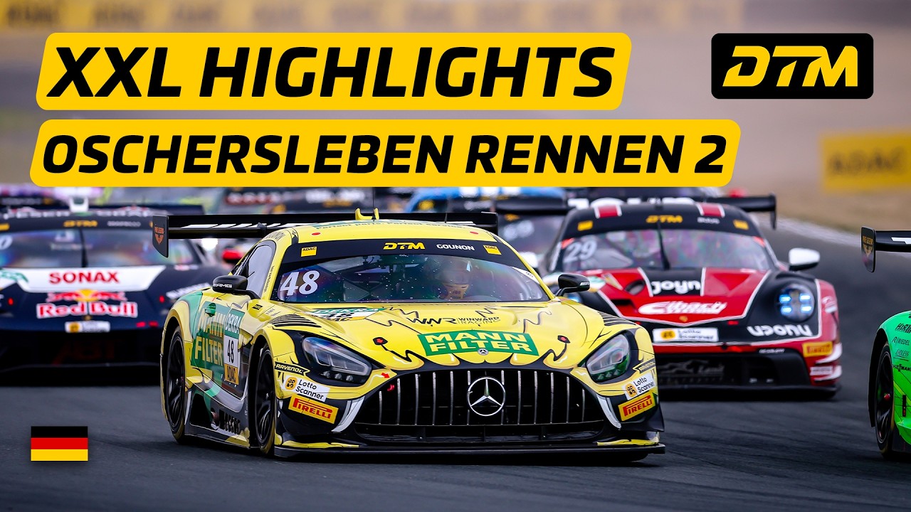 DTM Oschersleben 2026: XXL Highlights Rennen 2 🏆 | Der große Sonntags-Krimi!
