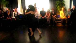 Alejandra Soto and Gonzalo Robinson - Milonga 3 Esquinas - Stockholm