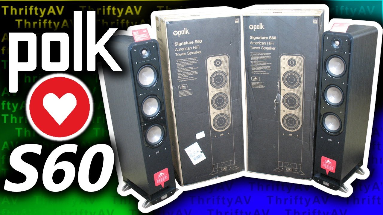 video Loa Polk Audio Signature S60 chính hãng 0