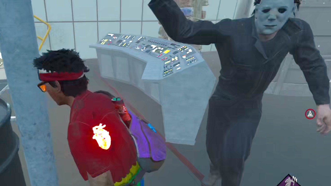 【DBD】鏡マイケルとマッチしていきなりホラゲー始まった