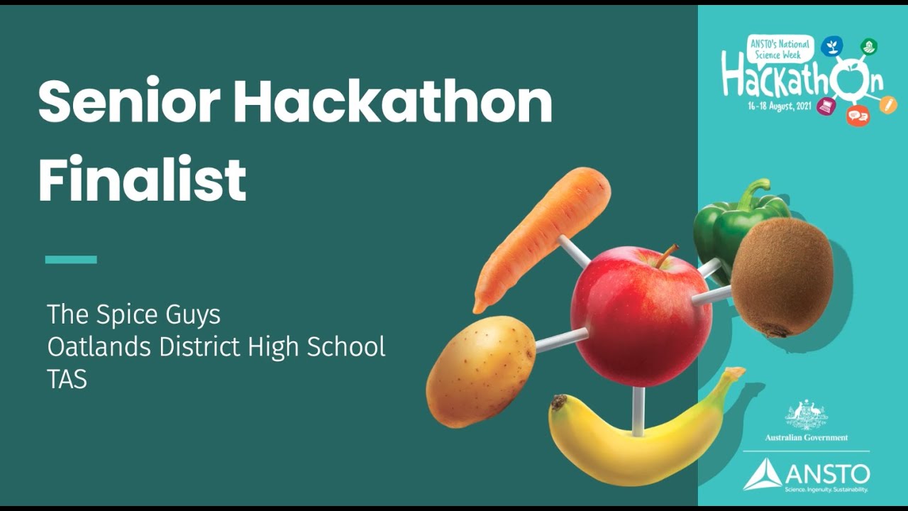 Spice Guys from Oatlands District High School - National Science Week Hackathon Winner