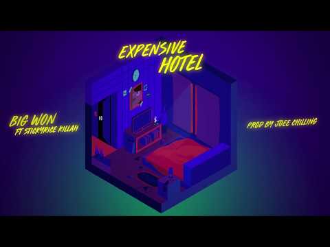 BIGWON - โรงแรมแพง (Expensive Hotel) Ft. StickyRice Killah Lyrics Video [Prod. By Joee Chillin]