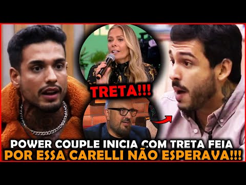 PASSARAM DO LIMITES AO VIVO!! Matheus perde a cabeça com Haddad e clima fica tenso no Power Couple