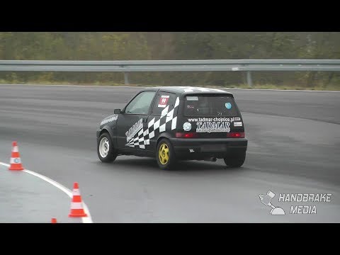 Jędrzej Kiedrowicz, Fiat Cinquecento - X Power Stage Bednary 2018 - 21.10.2018