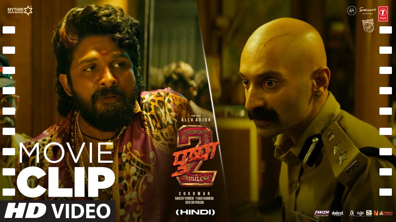 PUSHPA 2: "Allu Arjun Buys All the Police Men😲🔥" | Allu Arjun | Fahadh Faasil | Movie Dialogue Clip