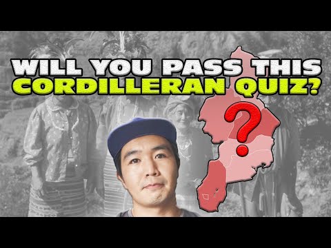 ANSWER THESE BASIC QUESTIONS ABOUT THE CORDILLERA