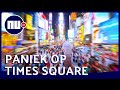Mensen vluchten van Times Square om knallende uitlaten van motoren | NU.nl