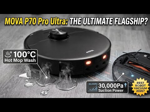 MOVA P70 Pro Ultra Review: 30,000Pa Suction + Hot Water Mop Washing