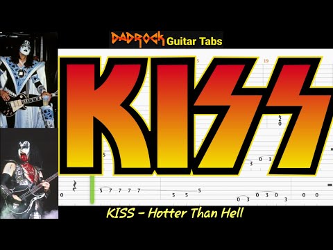Subject: TAB: KISS - Hotter Than Hell - Kiss