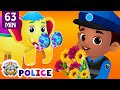 ChuChu TV Police Chase & Save The Magical Elephant from Bad Guys | ChuChu TV Surprise Eggs Toys
