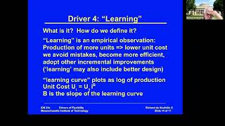 Unit 7: Drivers of Flexibility, Video 3:  Discount rate and Learning Promote