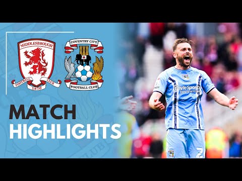 FC Middlesbrough 1-1 FC Coventry City 