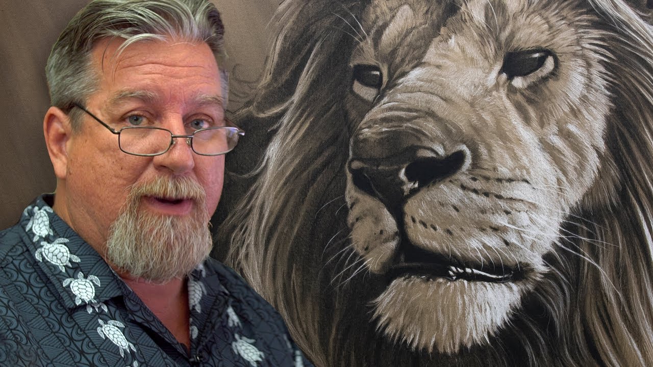 Drawing a Lion - Animal Portraits with Aaron Blaise