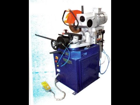 JE-350 Semi Automatic Pipe Cutting Machine