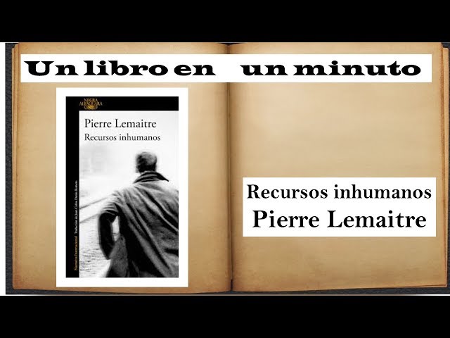 Vídeo relacionado con Recursos inhumanos