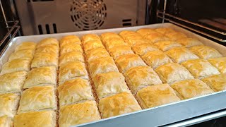 Herkesin HAZIR SANDIĞI EL AÇMASI BAKLAVA✅20 yıldır YAPARIM BENİ HİÇ YA