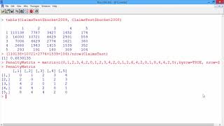 4.3.13 Healthcare Costs - Video 7: Baseline Method and Penalty Matrix