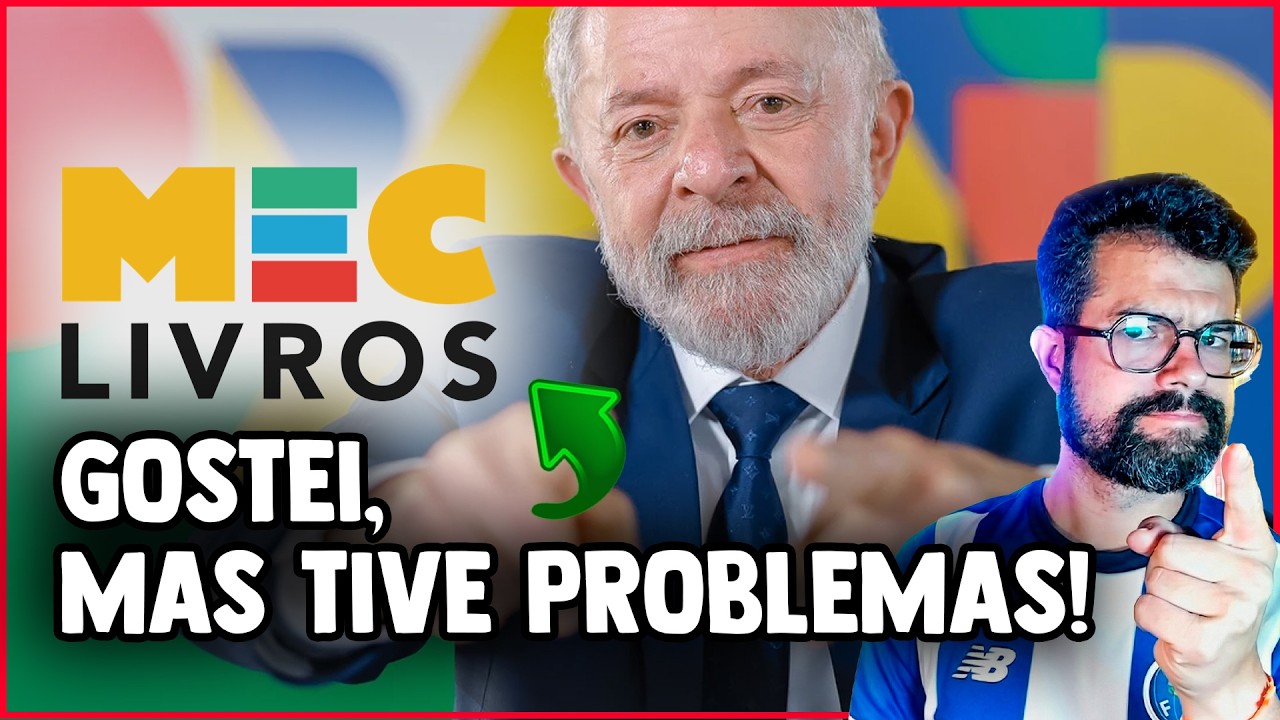 Capa do v&iacute;deo MEC Livros no YouTube