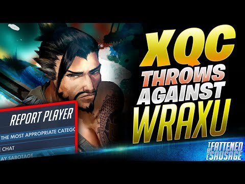 XQC THROWS Against Wraxu!! Wraxu Hanzo Domination
