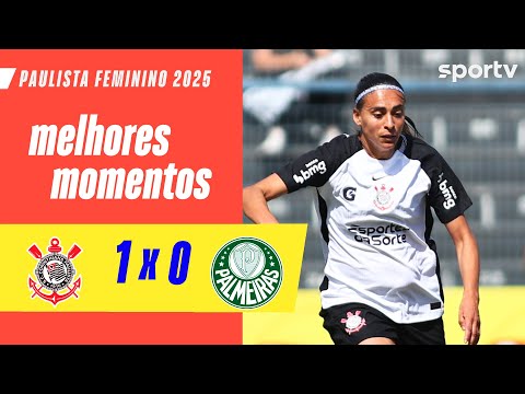 Gols e lances de Corinthians x Palmeiras