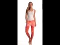 Om Shanti Clothing Arizona Rock Climbing Orange Performance Legging | SwimOutlet.com