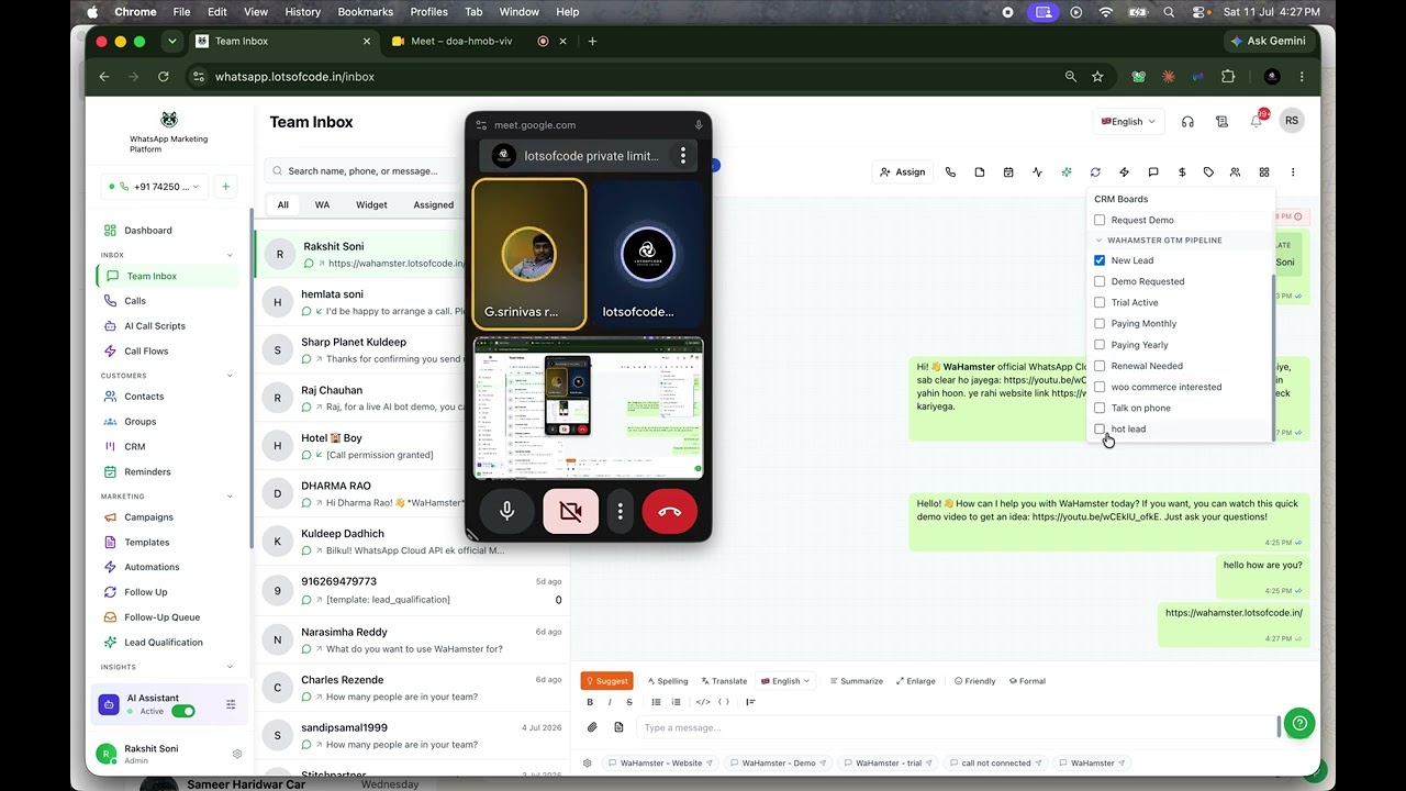 Bulk broadcasting tutorial