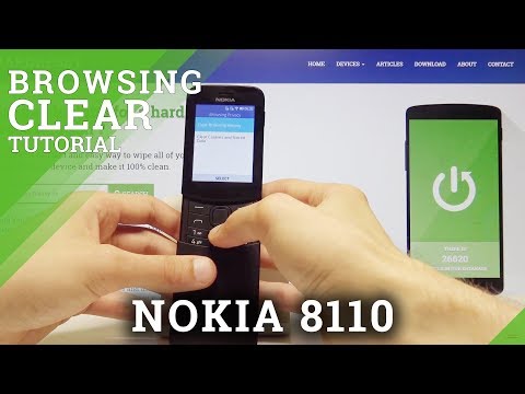 How to Clear Browsing Data in Nokia 8110 4G - Delete Browser History