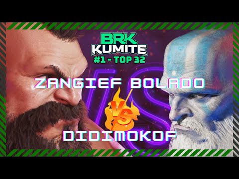 SF6 👊 Zangief Bolado (Zangief) vs Didimokof (Dhalsimn) 👊 BR Kumite #1 Street Fighter 6 - Top 32
