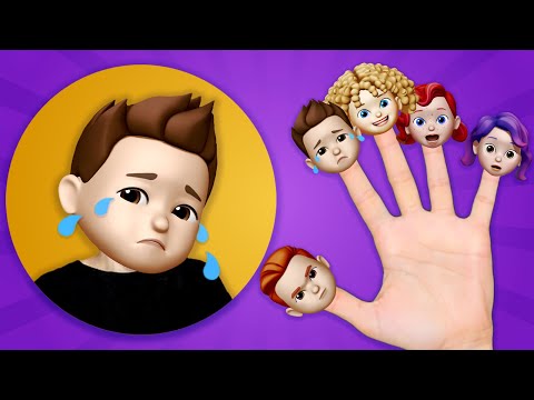 Üzgün Parmak Neredesin? | Parmak Ailesi Duygular | Eğlenceli ve Eğitici Çocuk ve Bebek Şarkıları