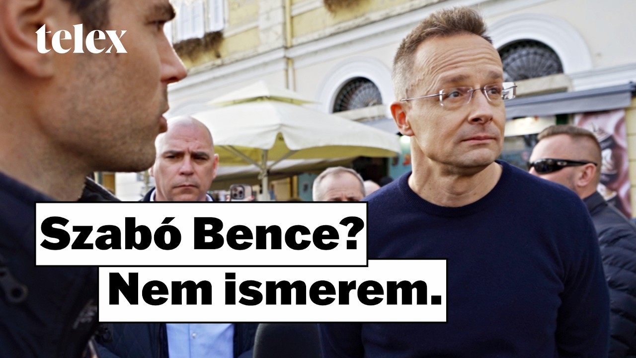 Szijjártó Péter nem hallott a Tisza elleni titkosszolgálati akcióról