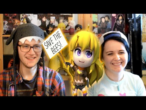 RWBY Chibi S2 EP 9 Reaction - SAVE THE BEES