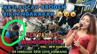 GUMANTUNG ROSO DEVI ALDIVA NEW PALLAPA FULL KENDANG LIVE MOJOKRAPAK JOMBANG 04 FEBRUARI 2018