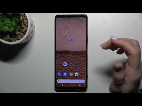 How to Organize Applications on Sony Xperia 5 III - Create Home Screen Folders