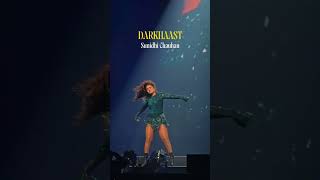 Darkhaast live vibes with Sunidhi Chauhan &amp; Arijit Singh ✨ #Darkhaast #SunidhiChauhan #Shorts