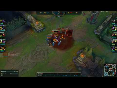 Vlad outplay 1v2 vs Zed and Graves