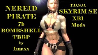 Skyrim Mods XB1 Nereid Pirate 7b Bombshell Big Bouncing Boobs TBBP