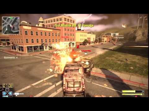 Twisted Metal PS3 Gameplay - Classic Death Match - Sunsprings, CA | WikiGameGuides