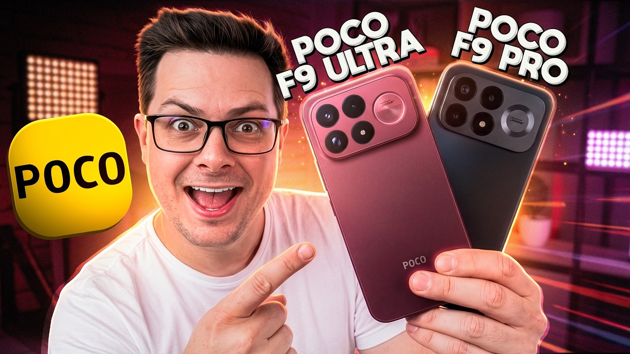 POCO F9 Pro e F9 ULTRA estão CHEGANDO! TUDO que SABEMOS até agora!