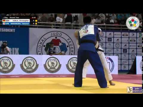 Judo 2014 Grand Prix Ulaanbaatar: Voelk (GER) - Nakamura (JPN) [-73kg]