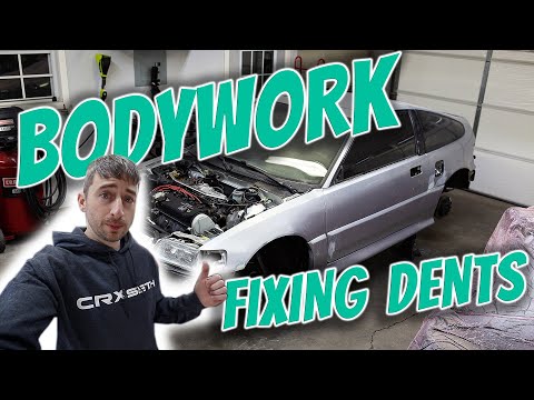 1989 CRX Rescue Part 11 - Bodywork