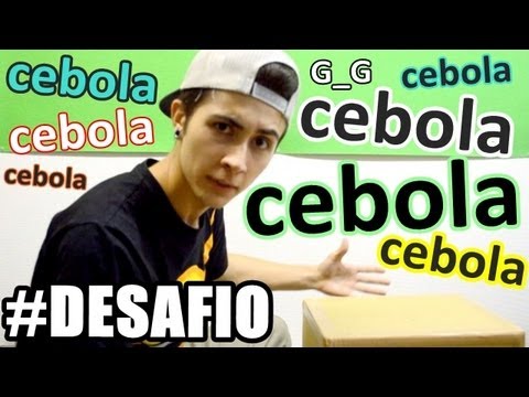 EntreAspasTV - Cebola crua (Desafio)