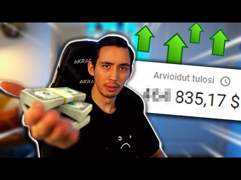 Kuinka paljon olen tienannut videoilla? | 700K Special