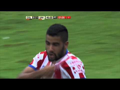 Gol de Brítez. Colón 0 - Unión 1. Fecha 8. Primera División 2016.