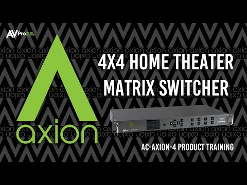  4x4 Luxury Home Theater Matrix Switch