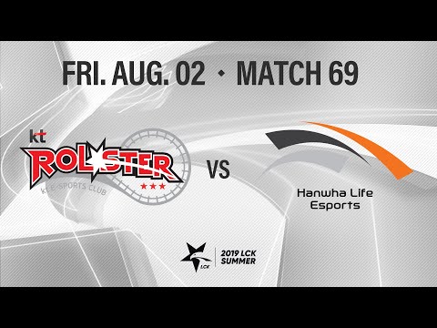 KT vs HLE | Match69 H/L 08.02 | 2019 LCK Summer