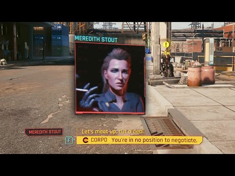 Corpo Speech Option On Meredith Stout