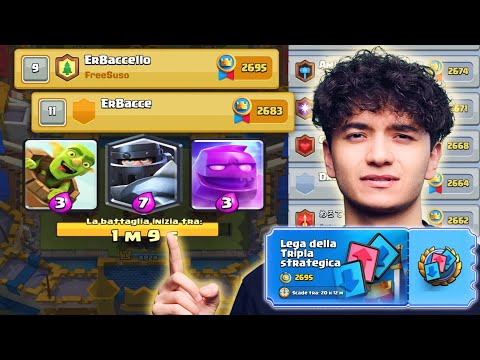 ULTIMO GIORNO di TRIPLA DRAFT! 3 ACCOUNT in TOP 20 MONDIALE!? - Clash Royale ITA