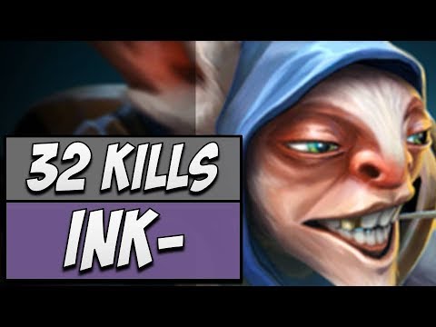Ink Meepo Spammer with 32 KILLS | Dota Gameplay