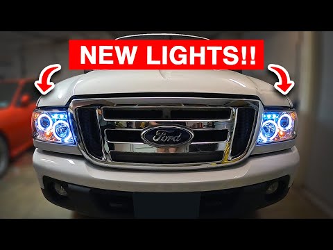 Installing Halo Headlights On A Ford Ranger