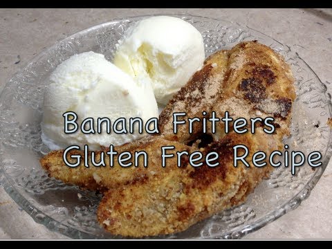 Banana Fritter Gluten Free Video Recipe cheekyricho